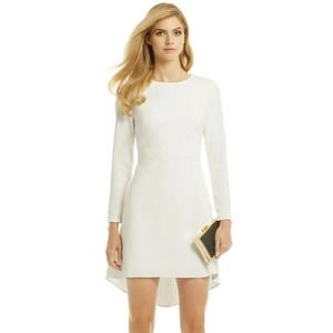 Nha Khanh North Dress Zip-Cuff Long Sleeve White